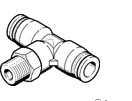 費斯托FESTOT標準型T形快插接頭JGH，QST-6-4