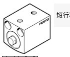 品質好費斯托短行程氣缸,FESTO短行程氣缸造型參數