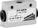 SCS-668-06梭閥，CAMOZZI單向閥中文資料