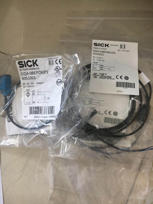 德國SICK激光傳感器WTB8L-P2231的電氣數據